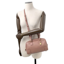 将图像加载到图库查看器中，LOEWE Amazonas PinkA039N07X01 Leather Size 23
