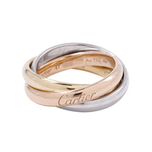 Load image into Gallery viewer, CARTIER Trinity Ring Classic Model Size 47/#7B4234200 K18YG K18PG K18WG
