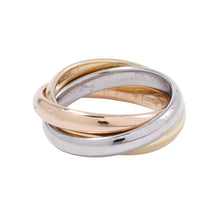 将图像加载到图库查看器中，CARTIER Trinity Ring Classic Model Size 47/#7B4234200 K18YG K18PG K18WG
