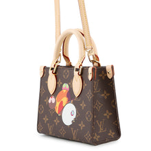 将图像加载到图库查看器中，LOUIS VUITTON LV × TM Onthego PinkM13668 Monogram Panda Takashi Murakami Size BB
