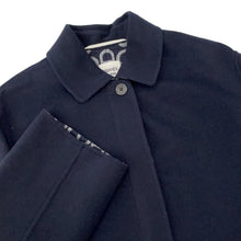Load image into Gallery viewer, HERMES Chaine d&#39;Ancre Coat Size 40 MarineH5E0188DEH538 Wool 100%
