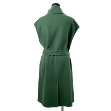 将图像加载到图库查看器中，HERMES long vest Size 42 Green4H0101DA Cashmere100%
