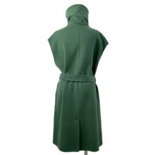 Load image into Gallery viewer, HERMES long vest Size 42 Green4H0101DA Cashmere100%
