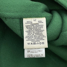 Load image into Gallery viewer, HERMES long vest Size 42 Green4H0101DA Cashmere100%
