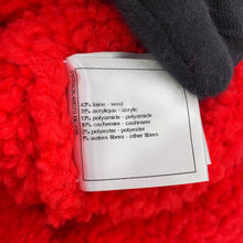 Load image into Gallery viewer, CHANEL CC Logo pullover sweater Size Chronomat 44 RedP62563 Wool 43% Acryl 31% Polyamide 13% Cashmere 10% Polyester 2% Other 1%

