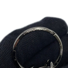 Load image into Gallery viewer, LOUIS VUITTON Porte Cles Padlock &amp; Key BlackM61951 Monogram Eclipse
