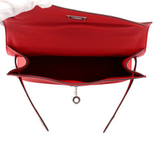 Load image into Gallery viewer, HERMES PochetteKelly Rouge Ladue Swift Leather
