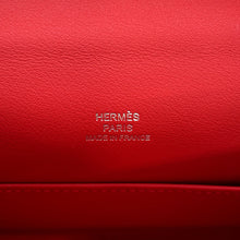 将图像加载到图库查看器中，HERMES PochetteKelly Rouge Ladue Swift Leather
