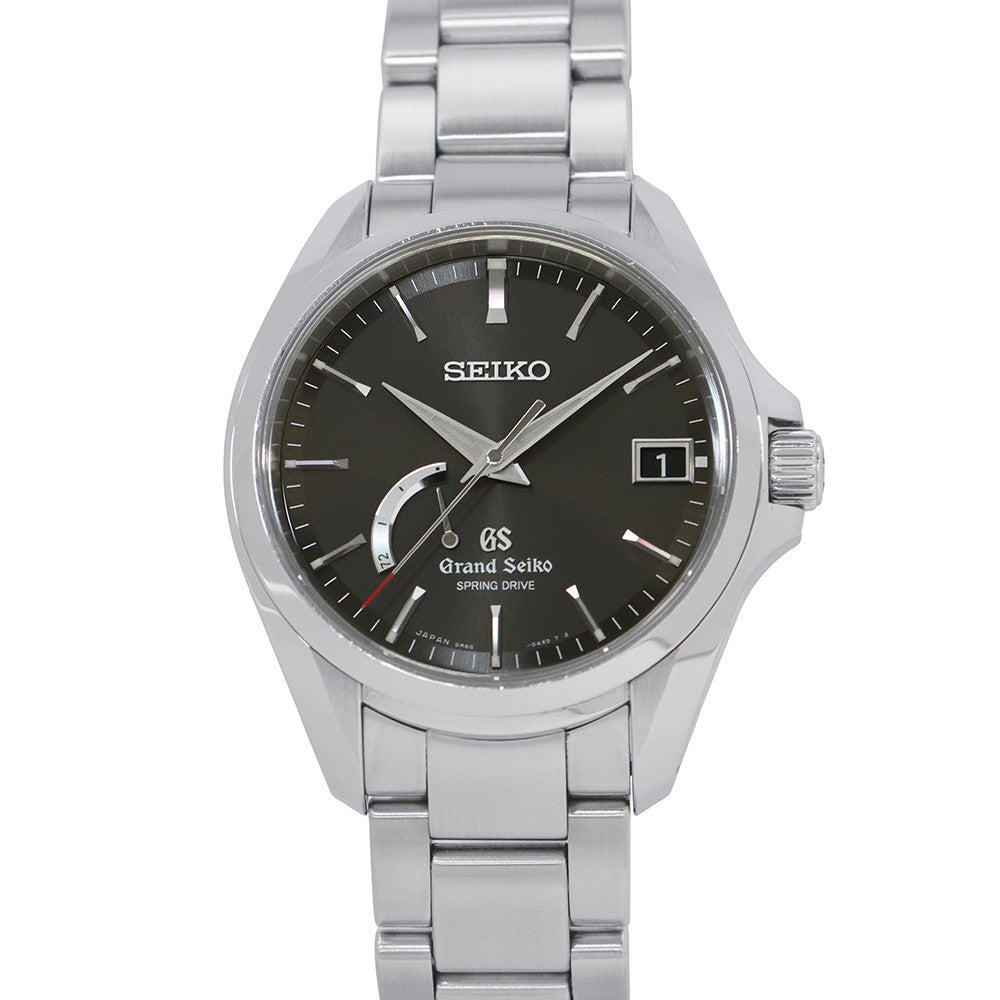 SEIKO Grand Seiko Date Master Shop Limited W40.5mm Stainless Steel Black DialSBGA073