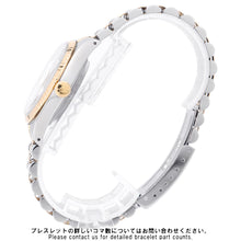 将图像加载到图库查看器中，ROLEX Datejust W36mm Stainless Steel K18YG Champagne Dial16233
