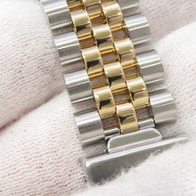 将图像加载到图库查看器中，ROLEX Datejust W36mm Stainless Steel K18YG Champagne Dial16233
