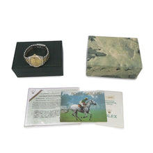 将图像加载到图库查看器中，ROLEX Datejust W36mm Stainless Steel K18YG Champagne Dial16233
