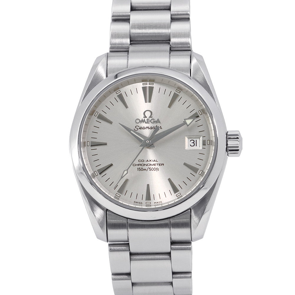 OMEGA Seamaster Aqua Terra Date W36.2mm Stainless Steel Silver Dial2504.30.00
