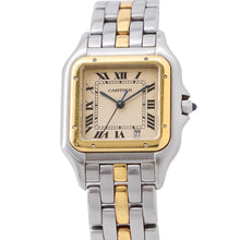 Load image into Gallery viewer, CARTIER PANTHERE MM 1 row H36.3mm×W26.6mm Stainless Steel K18YG Ivory Dial83083241
