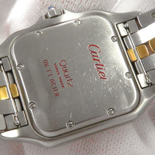 Load image into Gallery viewer, CARTIER PANTHERE MM 1 row H36.3mm×W26.6mm Stainless Steel K18YG Ivory Dial83083241
