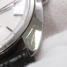 将图像加载到图库查看器中，SEIKO King Seiko 45KS Superior Chronometer W37mm Stainless Steel Gold Plated Leather Silver Dial4502-8010
