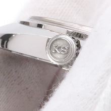 将图像加载到图库查看器中，SEIKO King Seiko 45KS Superior Chronometer W37mm Stainless Steel Gold Plated Leather Silver Dial4502-8010
