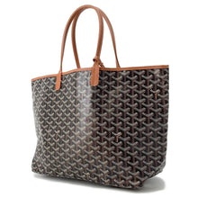 Load image into Gallery viewer, GOYARD Saint Louis Black/NaturalSTLOUIPMLTY01CL03P PVC Leather Size PM
