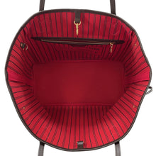 将图像加载到图库查看器中，LOUIS VUITTON Neverfull CeriseN41358 Damier Ebene Canvas Size MM
