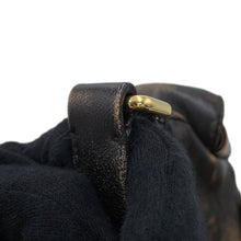 将图像加载到图库查看器中，MIUMIU Pocket Bag Dark Brown5BC188 Vintage processed Nappa Leather
