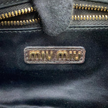 将图像加载到图库查看器中，MIUMIU Pocket Bag Dark Brown5BC188 Vintage processed Nappa Leather
