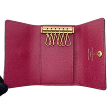 将图像加载到图库查看器中，LOUIS VUITTON Key Case Multicles 6 FuchsiaM60701 Monogram
