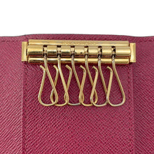 将图像加载到图库查看器中，LOUIS VUITTON Key Case Multicles 6 FuchsiaM60701 Monogram
