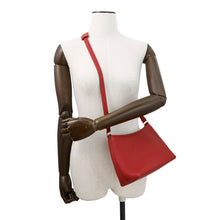 Load image into Gallery viewer, HERMES Berlango Rouge Vif Togo Leather Size PM
