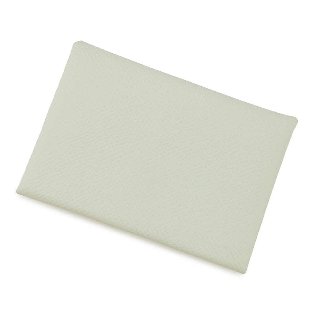 HERMES Calvi Duo Vert Fizz Epsom