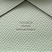 Load image into Gallery viewer, HERMES Calvi Duo Vert Fizz Epsom
