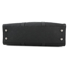 将图像加载到图库查看器中，LOUIS VUITTON Sac Plat 24H NoirM24786 Monogram・Taurillon Leather
