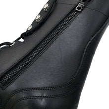 Load image into Gallery viewer, CELINE Triomphe Ranger Mid Lace-Up Boots Black357583579C Bull Calf Leather Size 36
