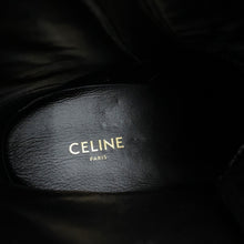 将图像加载到图库查看器中，CELINE Triomphe Ranger Mid Lace-Up Boots Black357583579C Bull Calf Leather Size 36
