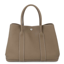Load image into Gallery viewer, HERMES Garden Party Etoupe Negonda Leather Size PM
