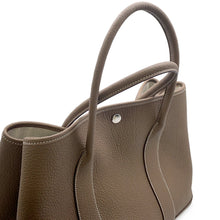 Load image into Gallery viewer, HERMES Garden Party Etoupe Negonda Leather Size PM
