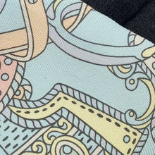 Load image into Gallery viewer, HERMES Twilly De l&#39;Ombrelle aux Duels Blue Marine/Rose Pale/Ciel Silk100%
