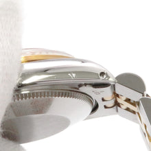 将图像加载到图库查看器中，ROLEX Datejust W31mm Stainless Steel K18YG Ivory Con Pewter Dial68273
