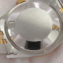 将图像加载到图库查看器中，ROLEX Datejust W31mm Stainless Steel K18YG Ivory Con Pewter Dial68273
