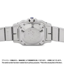 Load image into Gallery viewer, CARTIER Santos Garbe SM W23.5mm Stainless Steel K18YG White Dial
