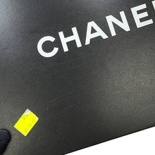 将图像加载到图库查看器中，CHANEL Matelasse Double Flap Chain Shoulder COCO Print BlackA01112 Canvas Size 25
