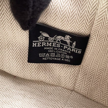 Load image into Gallery viewer, HERMES BRIDE A Black H Pavilion Natural/Multicolor Canvas Size PM
