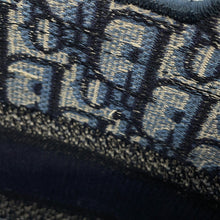 将图像加载到图库查看器中，Dior Oblique Book Tote NavyS5475ZRIW Canvas Size Mini
