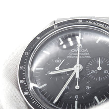 将图像加载到图库查看器中，OMEGA Speedmaster Moonwatch Professional W42mm Stainless Steel Black Dial3570.50
