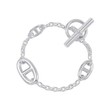 Load image into Gallery viewer, HERMES Chaine d&#39;Ancre Farandole Bracelet Size ST SV925
