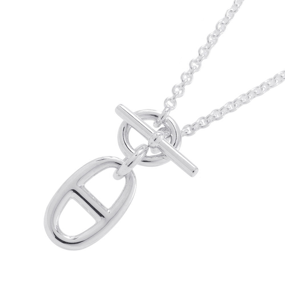 HERMES Chaine d'Ancre Amulette Necklace SV925