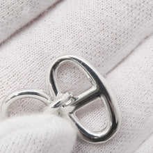 将图像加载到图库查看器中，HERMES Chaine d&#39;Ancre Amulette Necklace SV925
