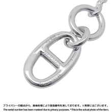 将图像加载到图库查看器中，HERMES Chaine d&#39;Ancre Amulette Necklace SV925
