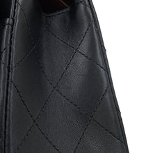 Load image into Gallery viewer, CHANEL Matelasse W Flap W Chain Shoulder BlackA01113 Lambskin Size 23
