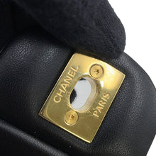 Load image into Gallery viewer, CHANEL Matelasse W Flap W Chain Shoulder BlackA01113 Lambskin Size 23
