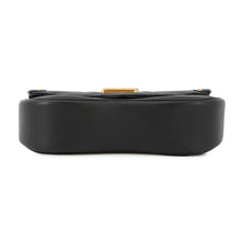 将图像加载到图库查看器中，LOUIS VUITTON New Wave Chain Bag NoirM51498 Calf Leather Size MM
